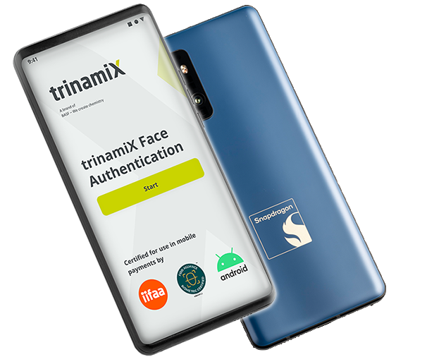  trinamiX Face Authentication in Qualcomm Reference Design_front and back